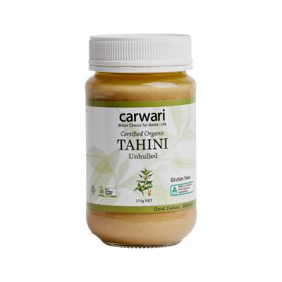 Carwari Organic Tahini Unhulled 375g